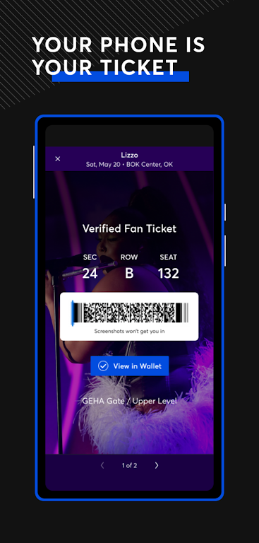 Ticketmaster－Buy, Sell Tickets 스크린샷 1