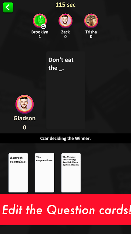 cards against humanity Zrzut ekranu 4