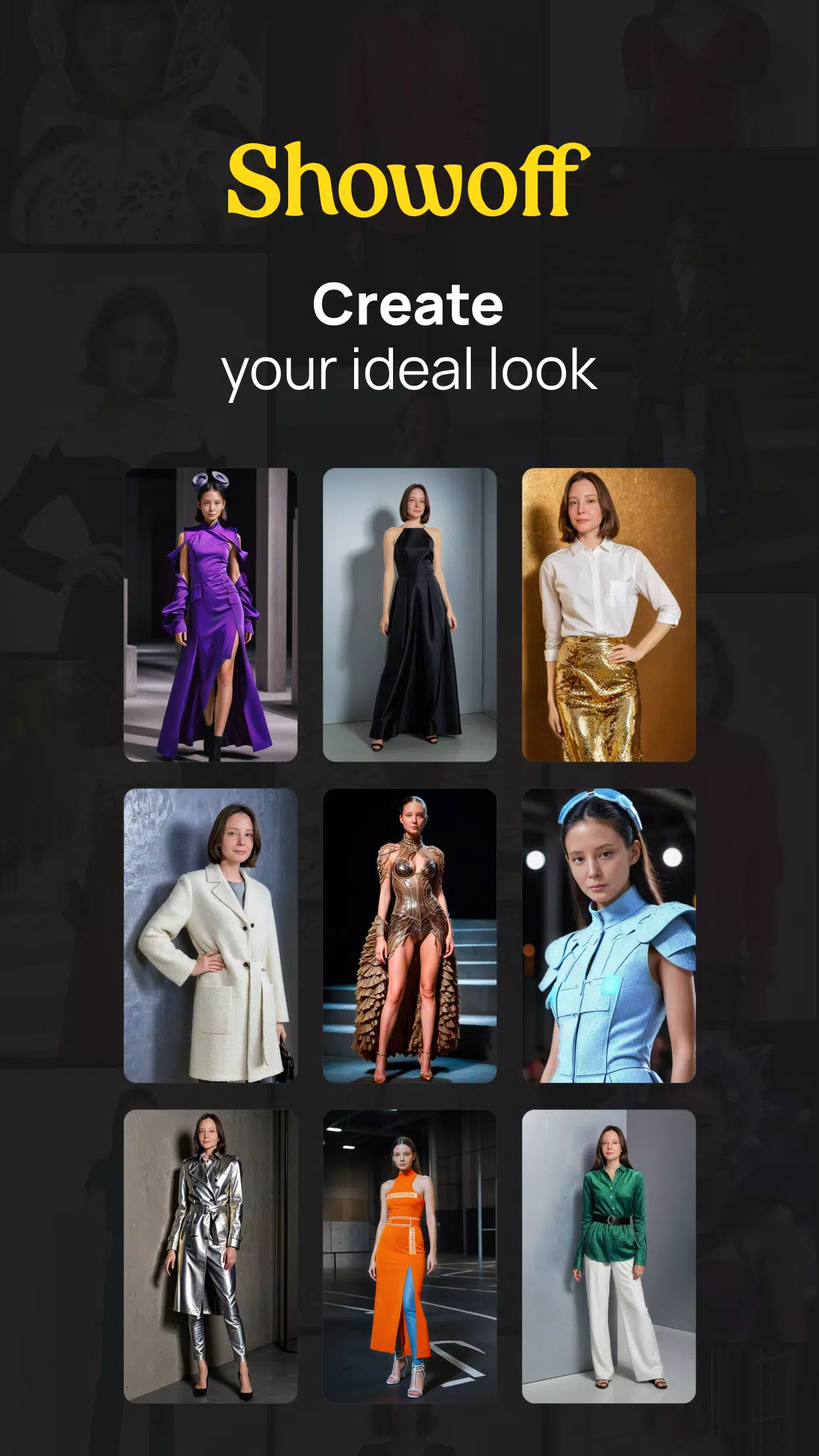Showoff: create an ideal look應用截圖第1張