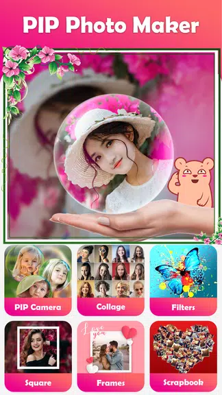 Photo PIP Camera Collage Maker Ảnh chụp màn hình 3