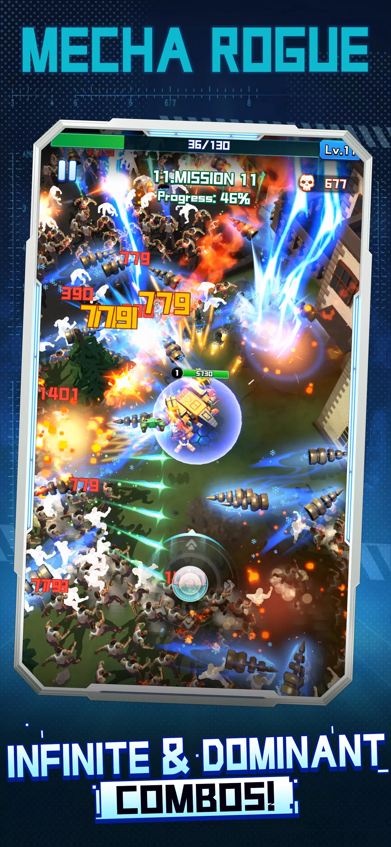 Mecha Rogue 스크린샷 4