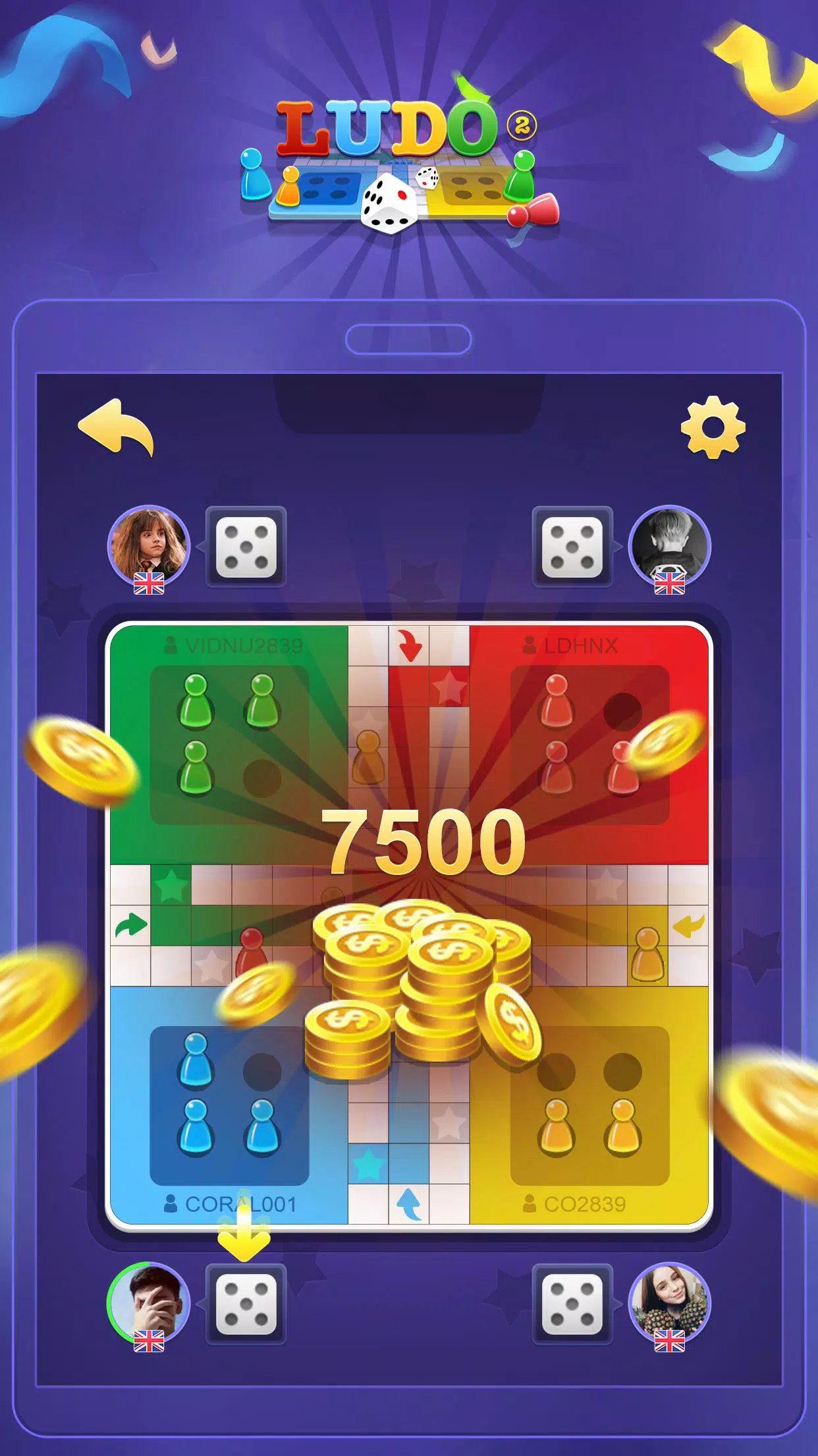 Ludo Master-Offline Star king 스크린샷 3