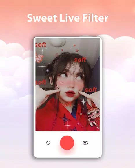Sweet Live Filter Face Camera应用截图第1张