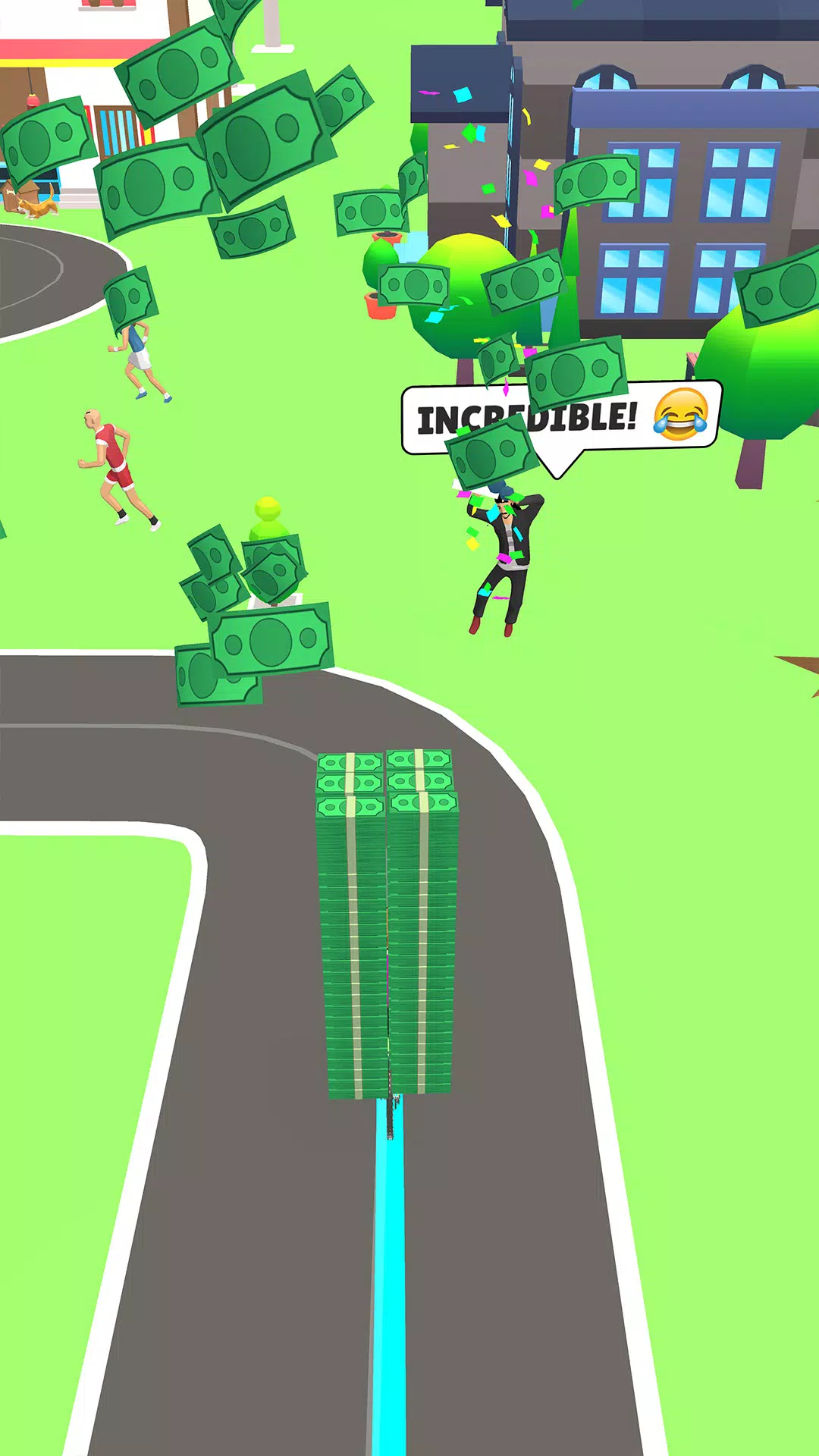 Paper Rider Delivery  Boy Game Captura de tela 2