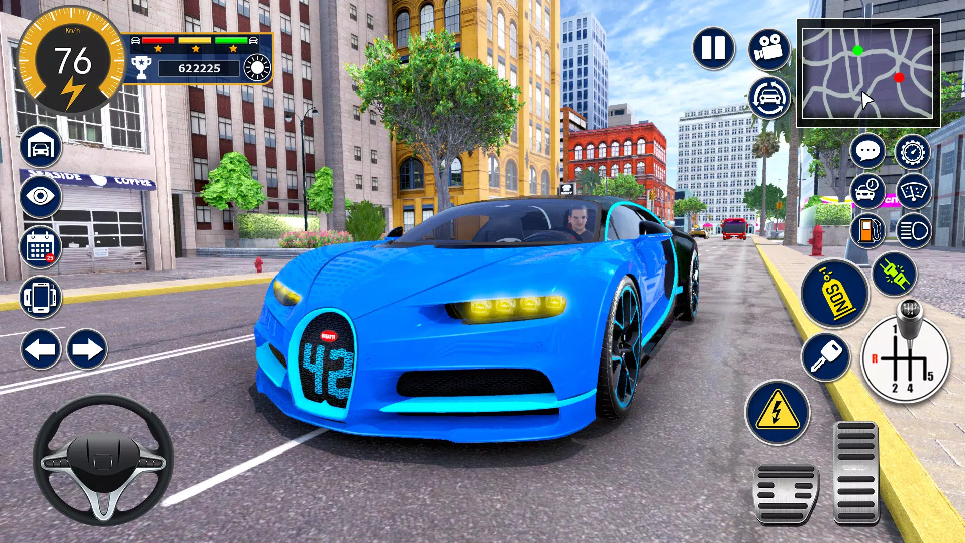 Bugatti Game Car Simulator 3D 스크린샷 1
