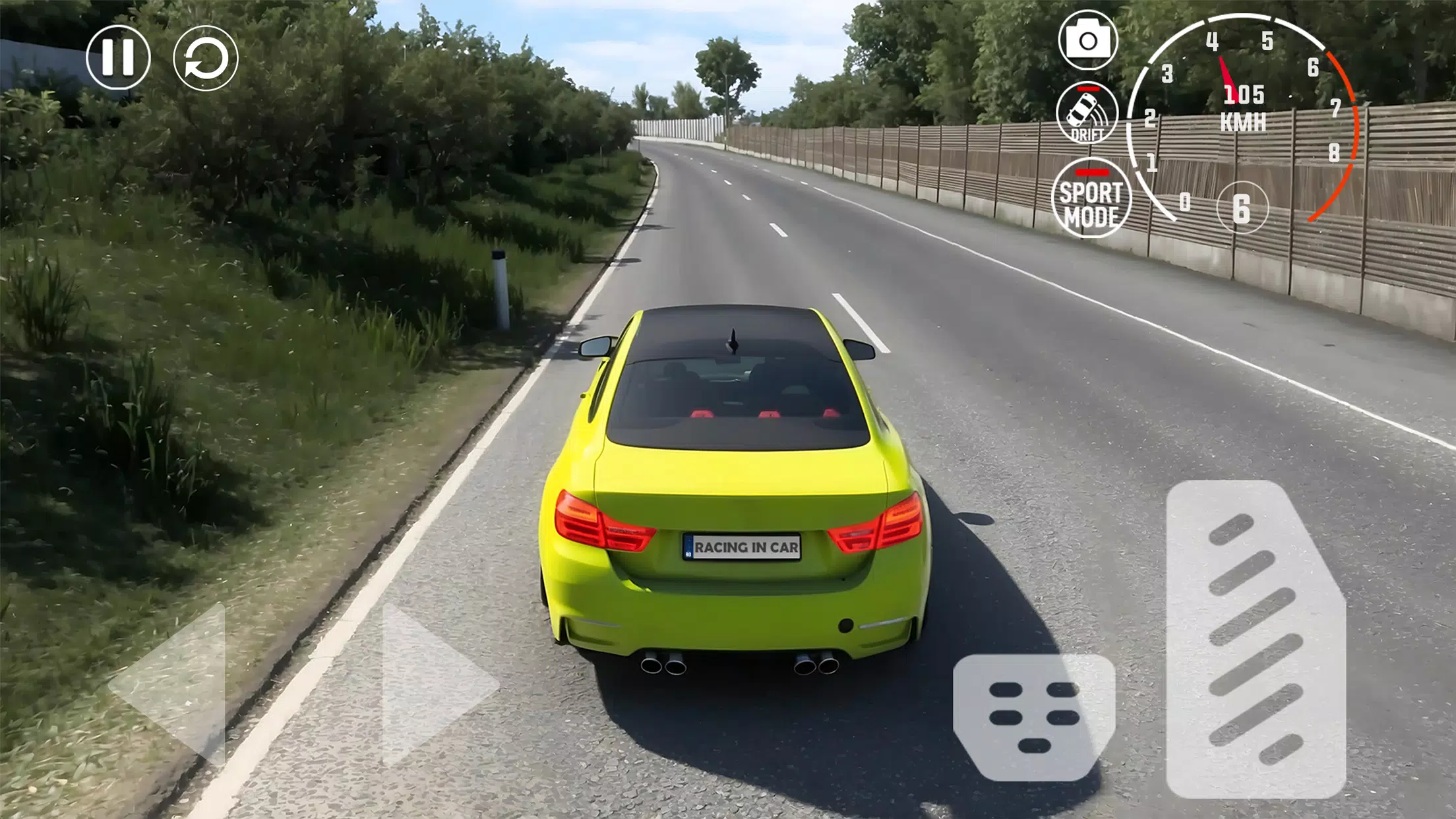 Racing in Car Driving Games 24 Скриншот 1