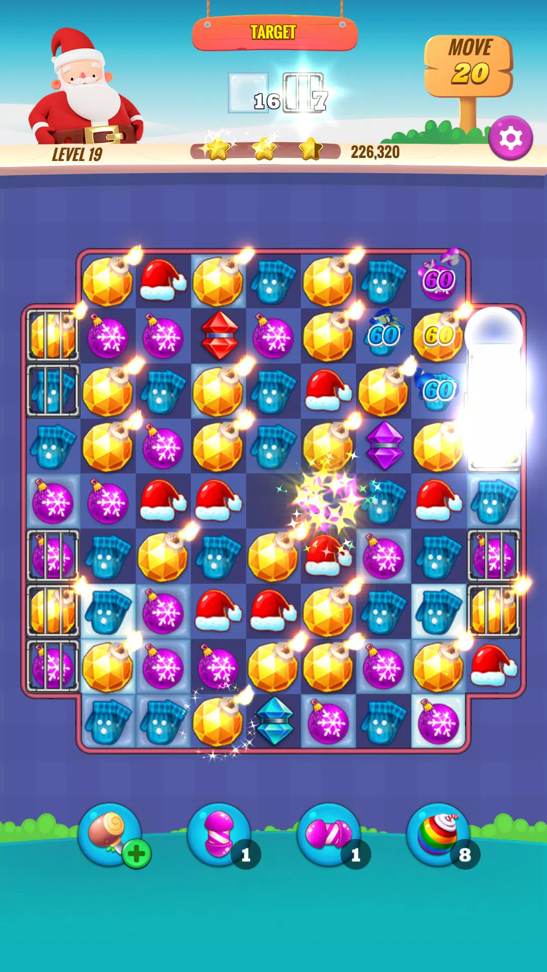 Christmas NewYear Match Game Zrzut ekranu 2