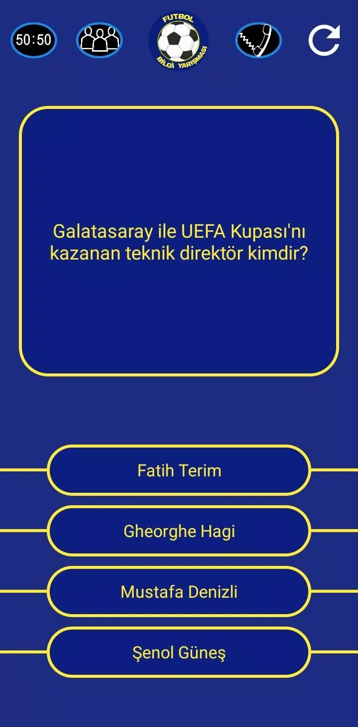 Türkiye Süper Ligi Bilgi Oyunu Screenshot 2