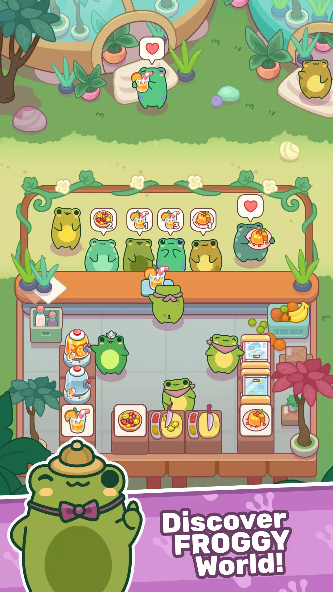 Frogs Kitchen Captura de pantalla 3