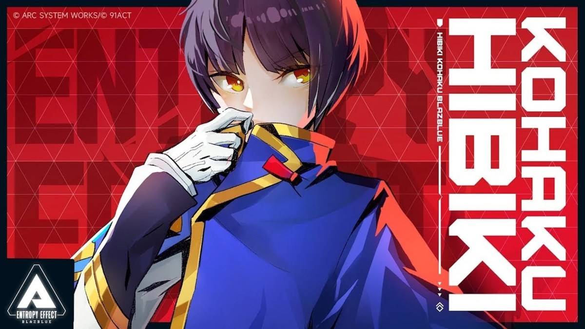 Hibiki mula sa Blazblue Entropy Effect