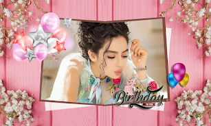 Birthday Photo Frame Greetings Screenshot 3