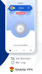 Schermata VPN Ghana - Get Ghana IP 2