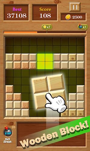 Block Puzzle Wood 1010 : Free Screenshot 2