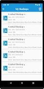 Contacts Backup And Restore Screenshot 3