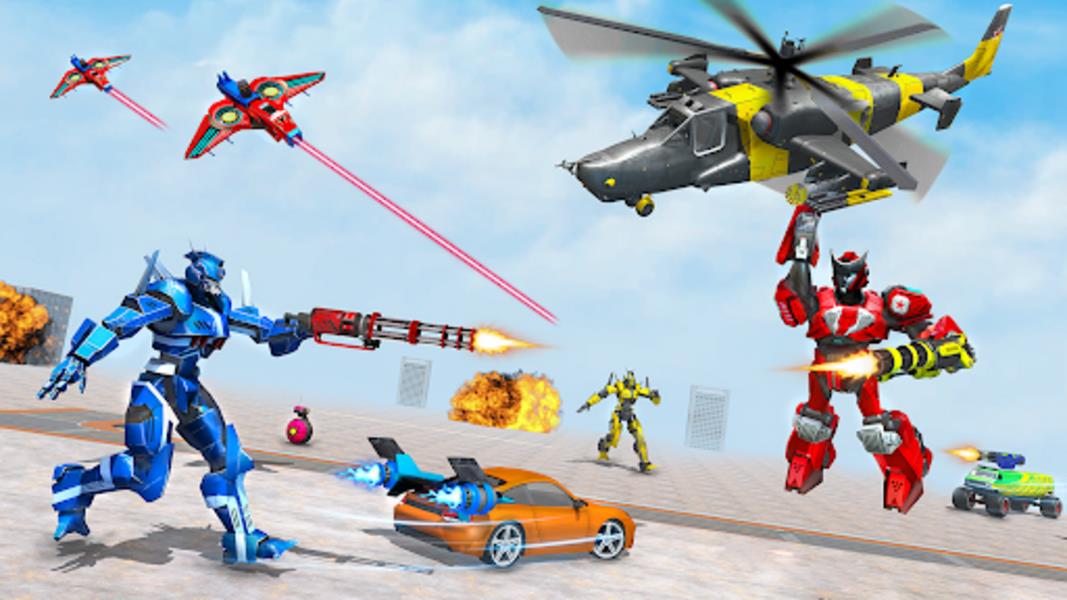 Army Robot Car Game:Robot Game Screenshot 2