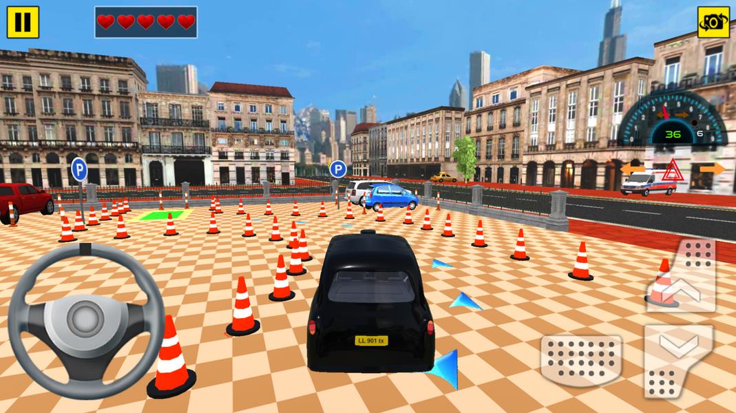 City Taxi Driving Sim 2020 Capture d'écran 1