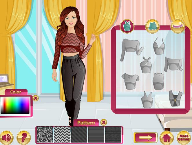 Model Star Girl Dress Up Games Screenshot 1