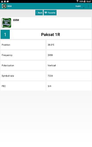 TV Sat Info Pakistan 스크린샷 1