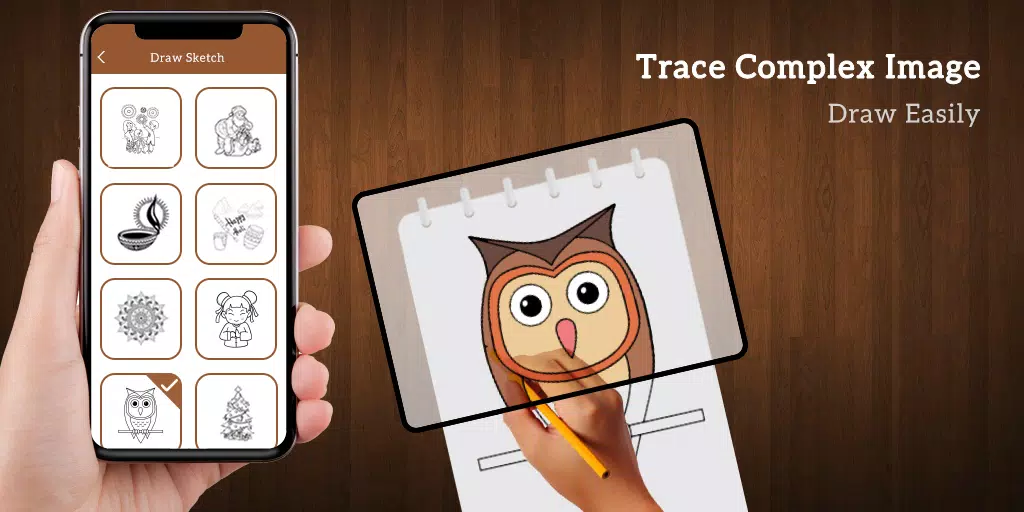 Draw Sketch - Copy Trace Draw স্ক্রিনশট 2