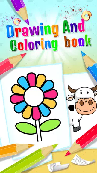 Drawing and Coloring Games Schermafbeelding 2