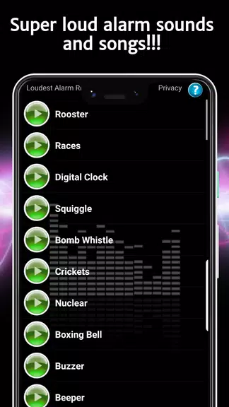 Loudest Alarm Ringtones スクリーンショット 1
