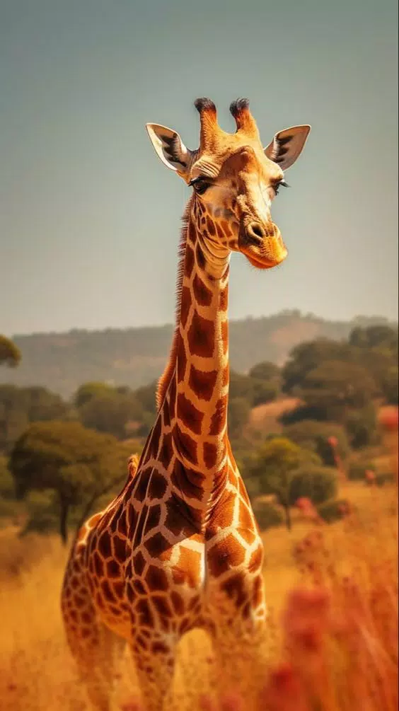 Giraffe Wallpaper HD Capture d'écran 1