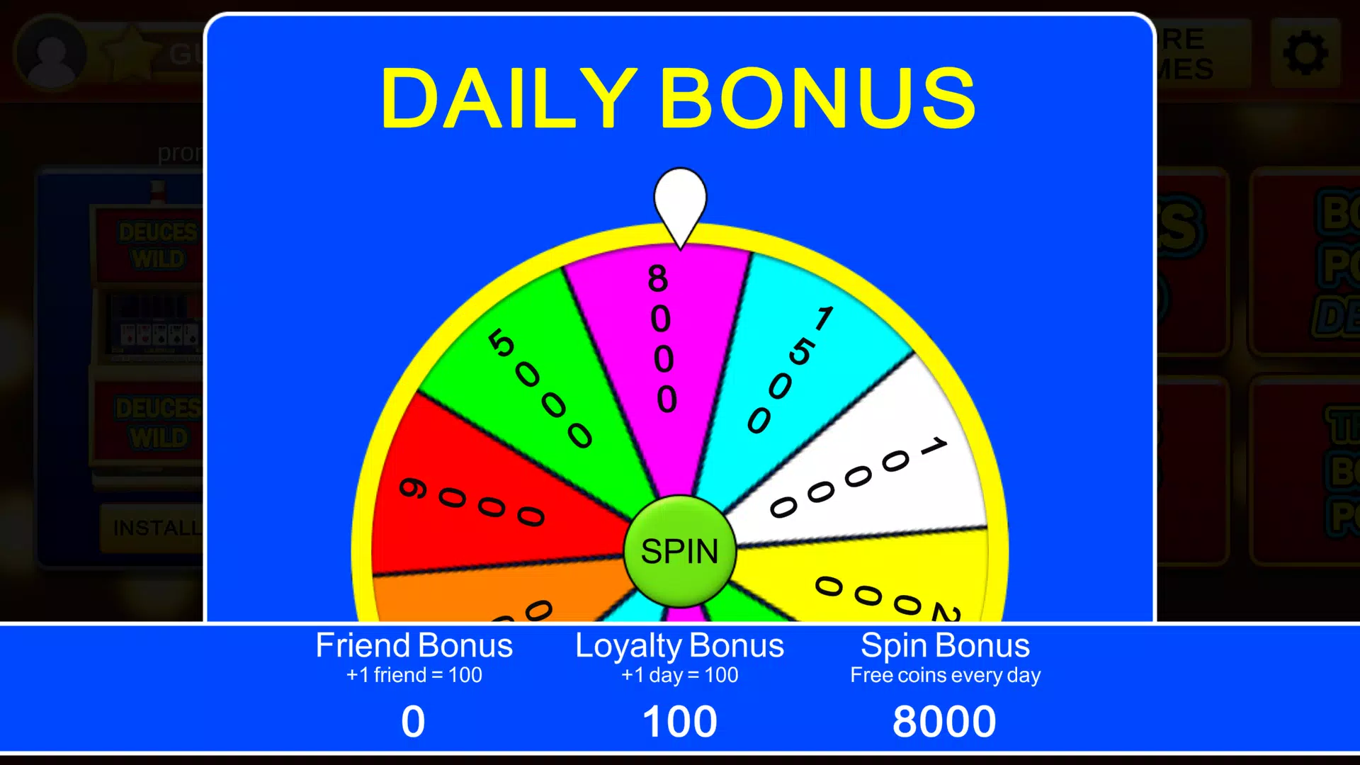 Video Poker Casino Screenshot 3