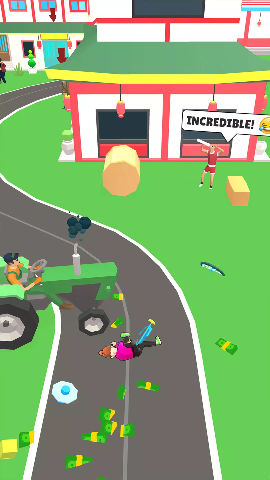 Paper Rider Delivery  Boy Game Captura de tela 4