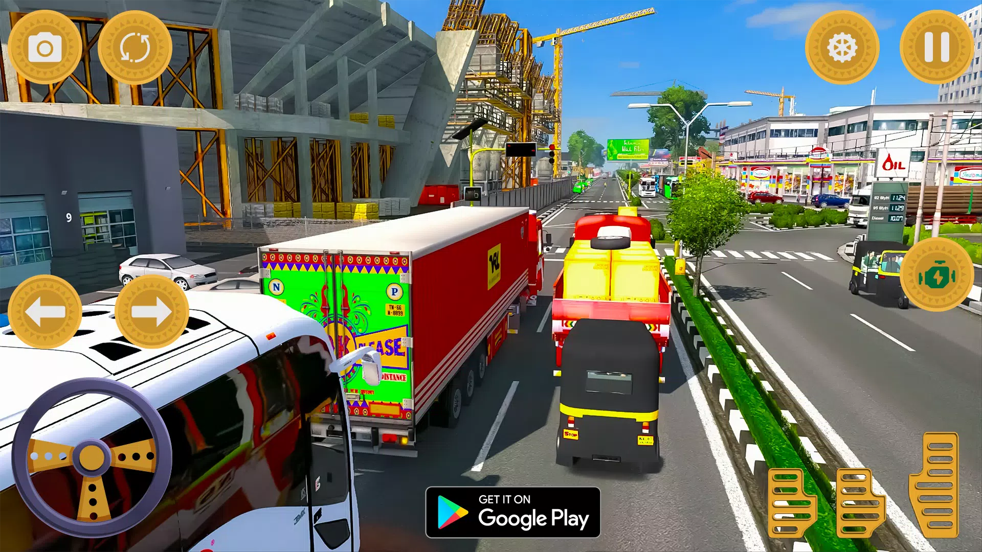 Indian Truck Cargo Simulator Capture d'écran 2