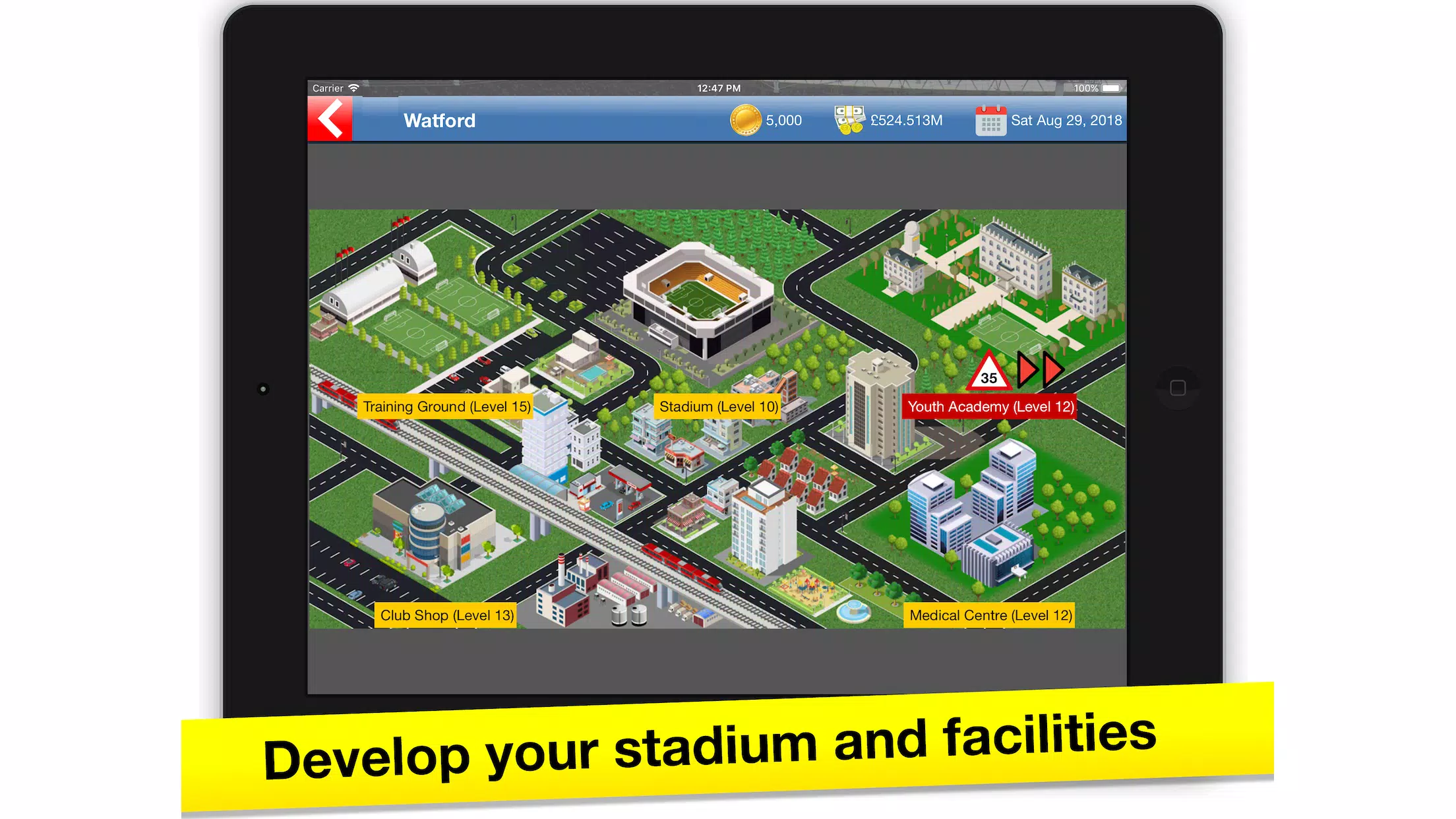 Soccer Tycoon ဖန်သားပြင်ဓာတ်ပုံ 2