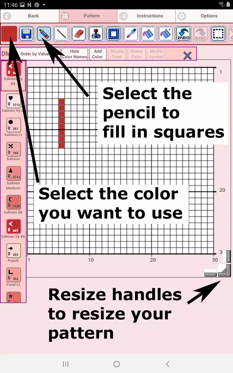 Cross Stitch Pattern Creator Tangkapan skrin 2