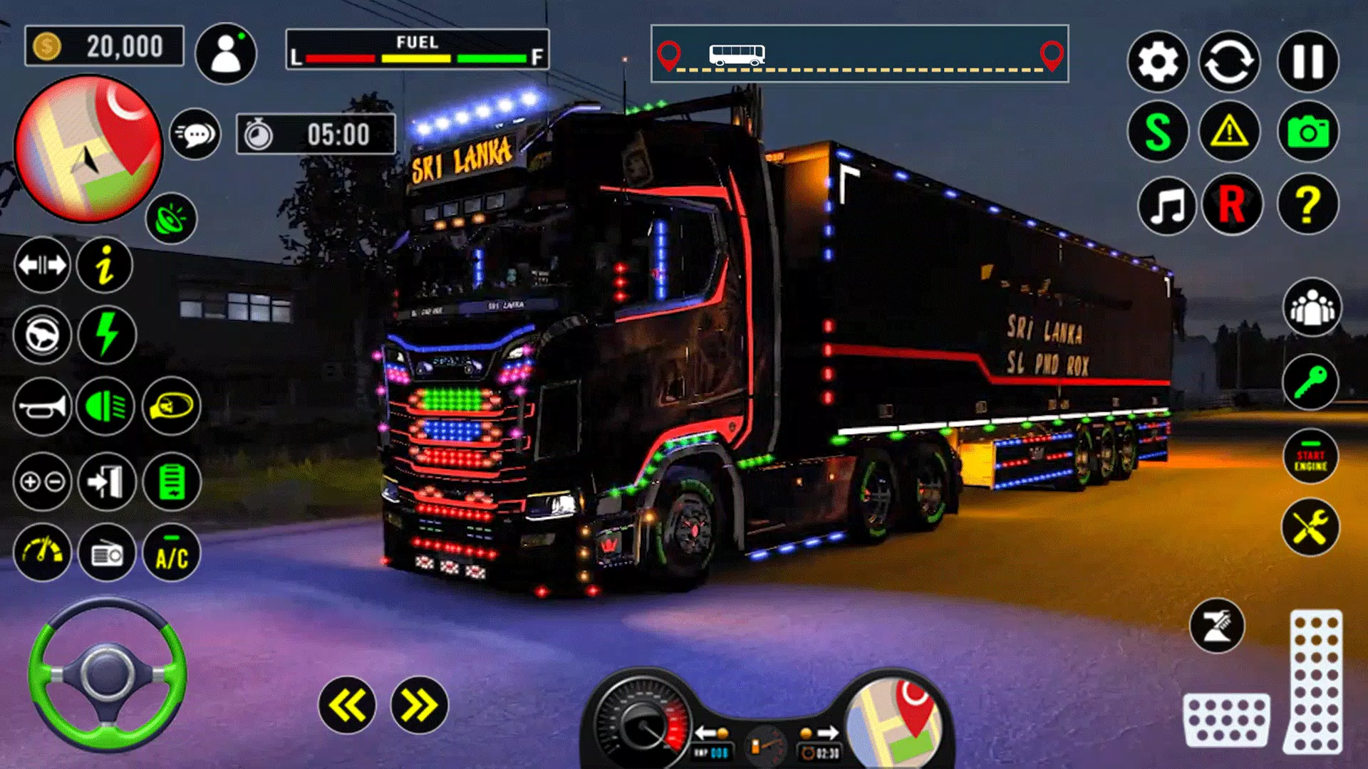 US Truck City Transport Sim 3d ภาพหน้าจอ 3