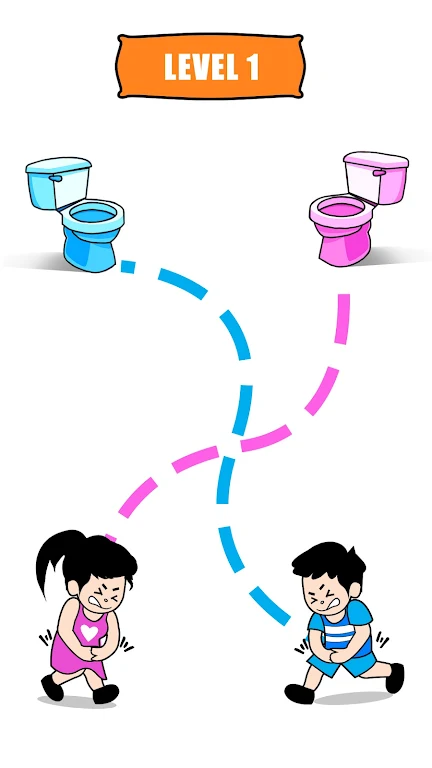 Path To Toilet - Draw The Line應用截圖第1張