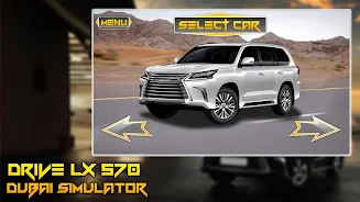 Drive LX 570 Dubai Simulator ภาพหน้าจอ 2