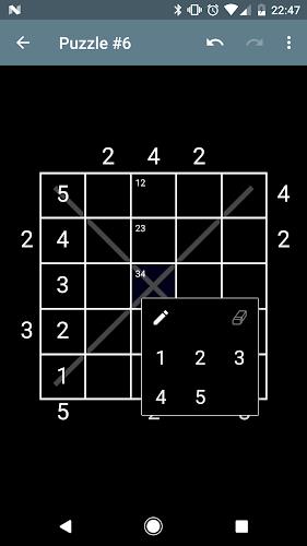 Skyscrapers Number Puzzle Скриншот 3