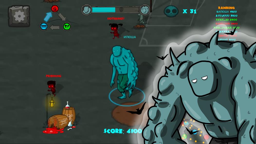 Zombeat.io - io games zombies Mod Zrzut ekranu 2