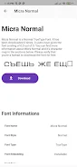 Russian Fonts Schermafbeelding 3