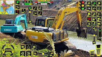 Road Construction Jcb games 3D Tangkapan skrin 4