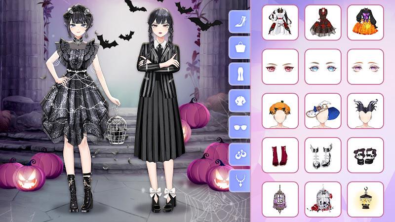 Schermata Anime Fashion Princess Dressup 1