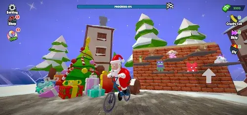 Santa Bike Master Screenshot 1