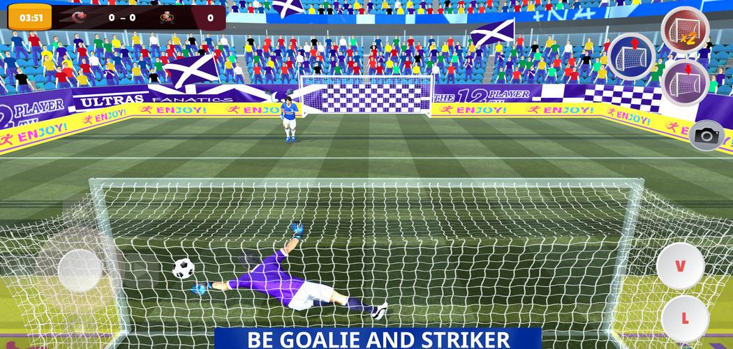 Goalie Wars Football Online Скриншот 3