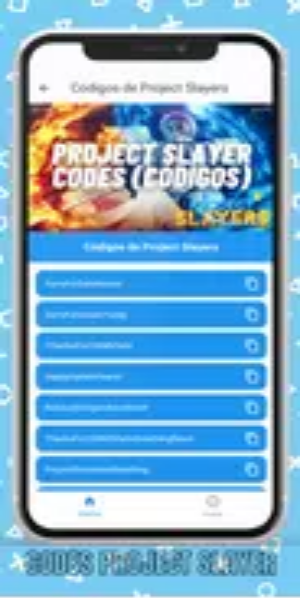 Project Slayers Codes Privados Screenshot 1