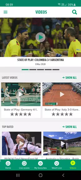 Davis Cup Captura de pantalla 2