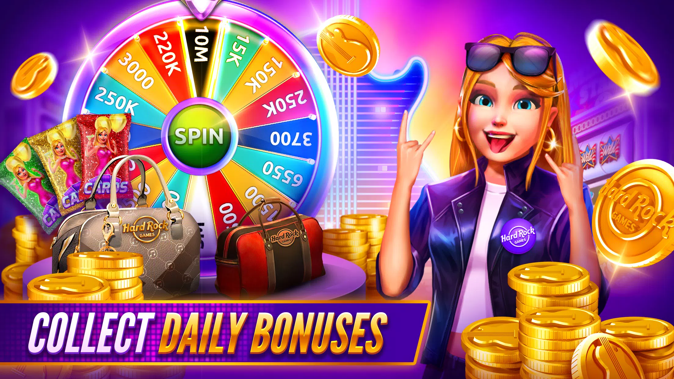 Hard Rock Jackpot Planet 스크린샷 2
