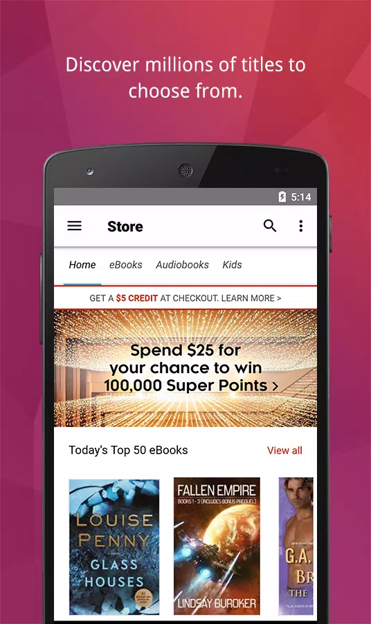 Kobo Books Screenshot 1