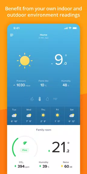 Netatmo Weather ဖန်သားပြင်ဓာတ်ပုံ 2