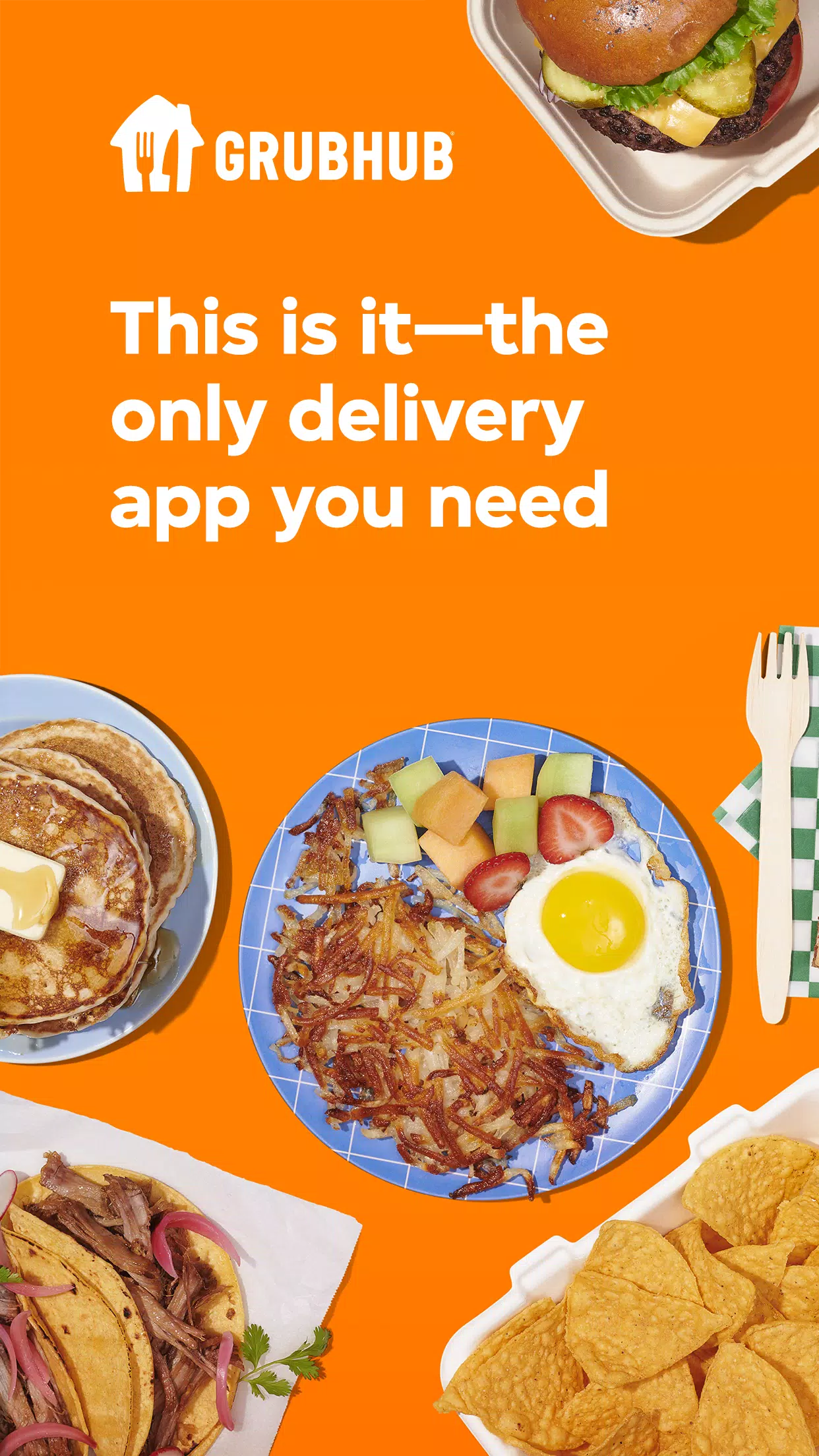 Schermata Grubhub 1