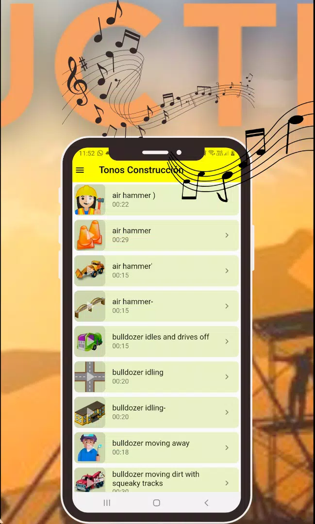 Construction Ringtones Zrzut ekranu 4