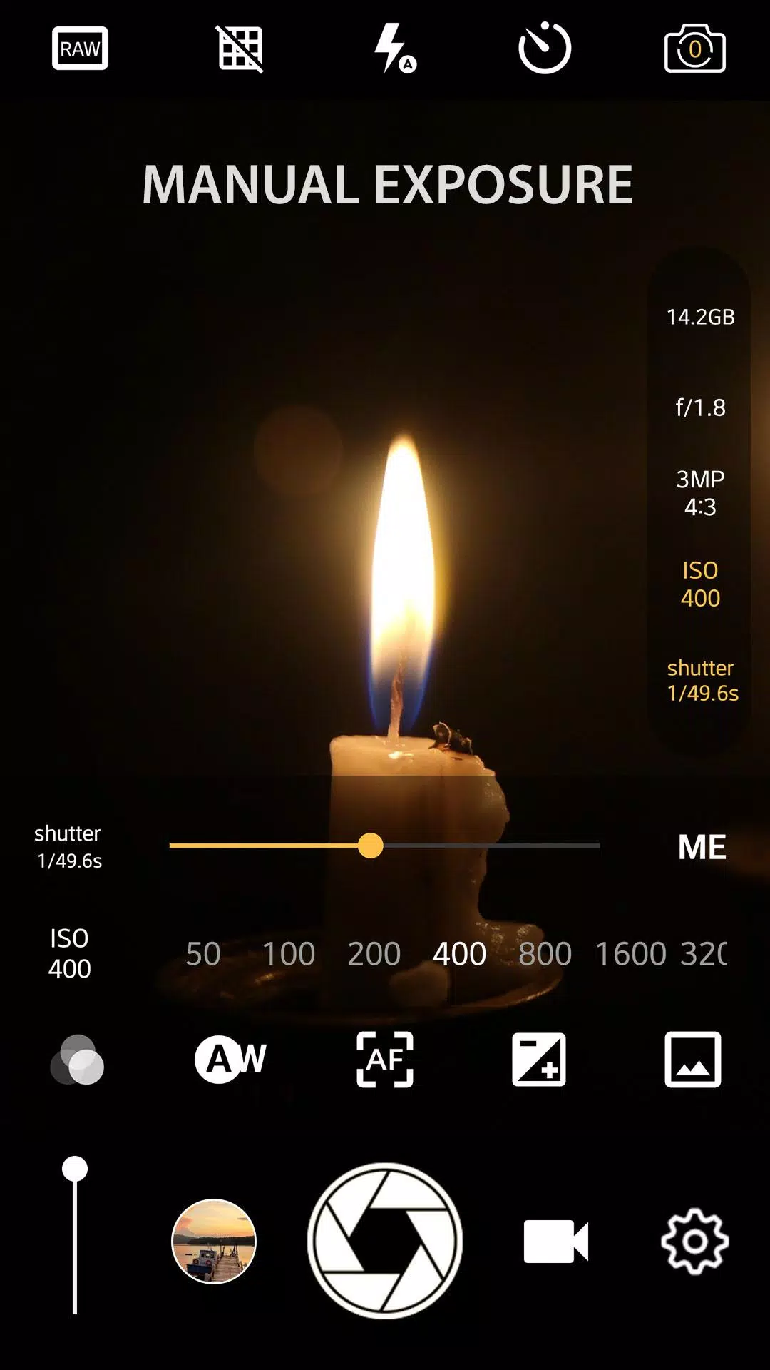 Manual Camera: DSLR Camera Pro Tangkapan skrin 1