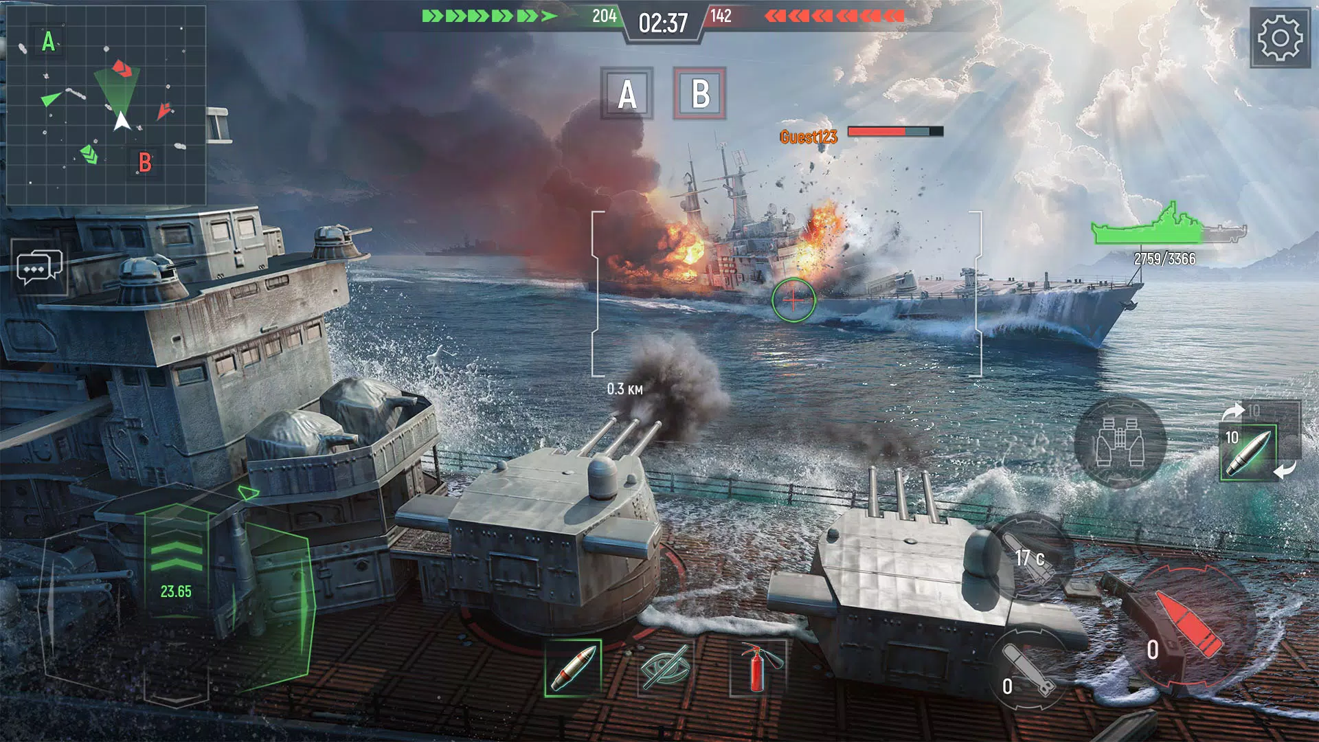 Force of Warships Screenshot 1